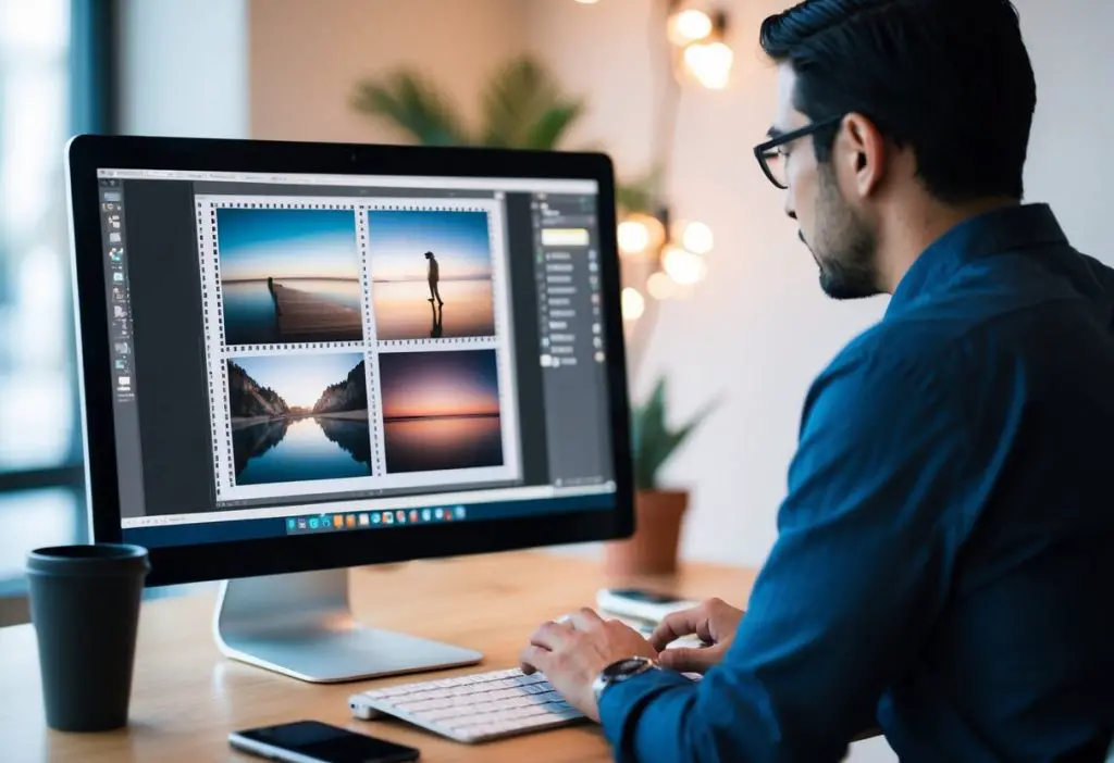 combine two images in photoshop