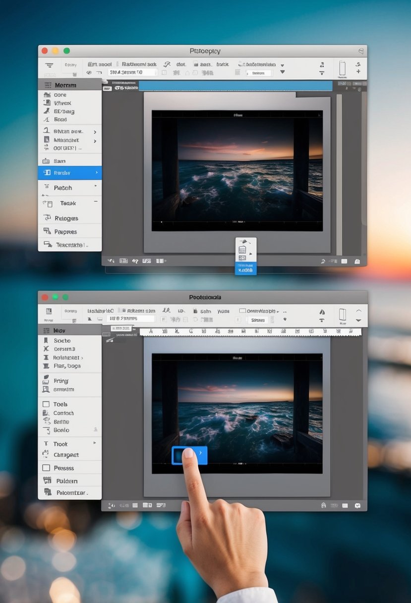 how to combine two images in photoshop
